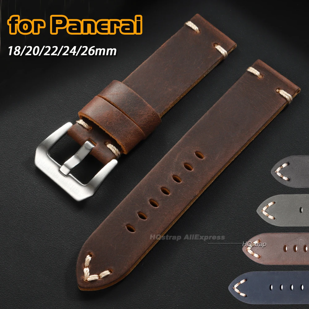 Vintage Leather Strap - Classic Business Band