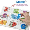 Montessori Learning 3D Animal Letter Puzzle Educational Toys Cards Colorful Wooden Puzzle Game Cognitive Children New 5