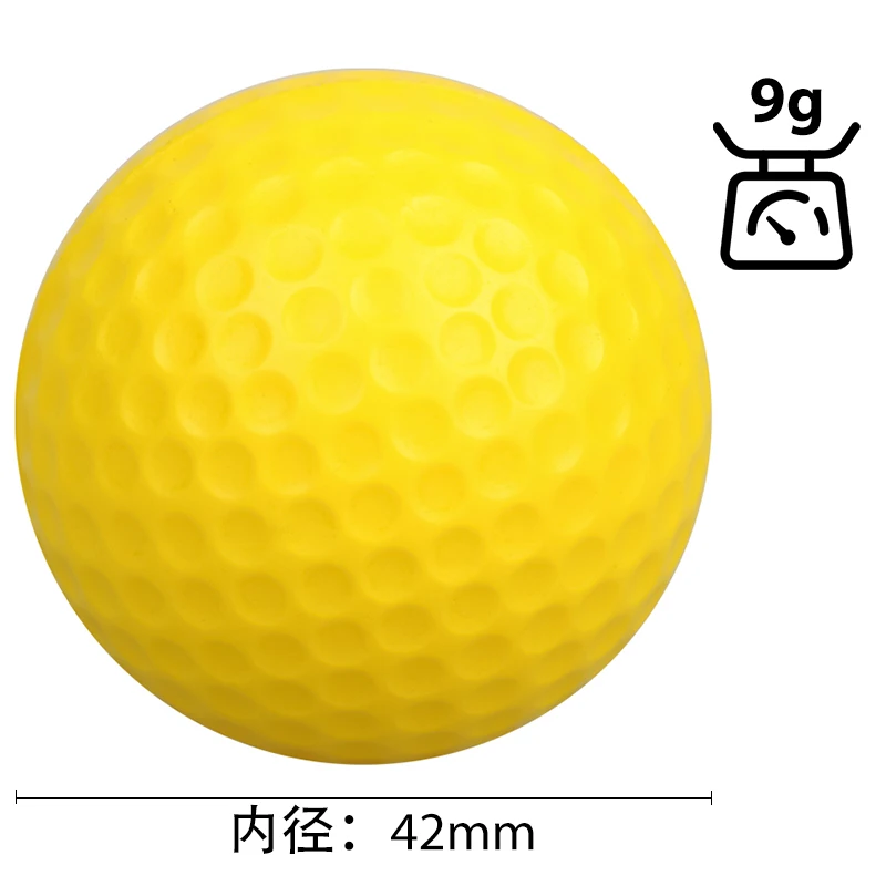 Golf Balls 10Pcs/lot Golf PU Foam balls Golf Practice Balls Sponge Elastic Indoor Outdoor Practice Training