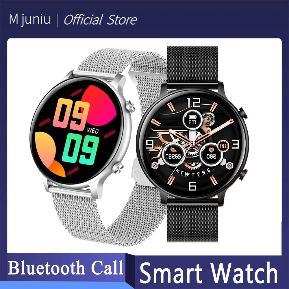 Smart Watch Men 1.32inch HD Screen Bluetooth Call Temperature Sport Fitness Tracket IP67 Waterproof SmartWatch for Huawei Xiaomi