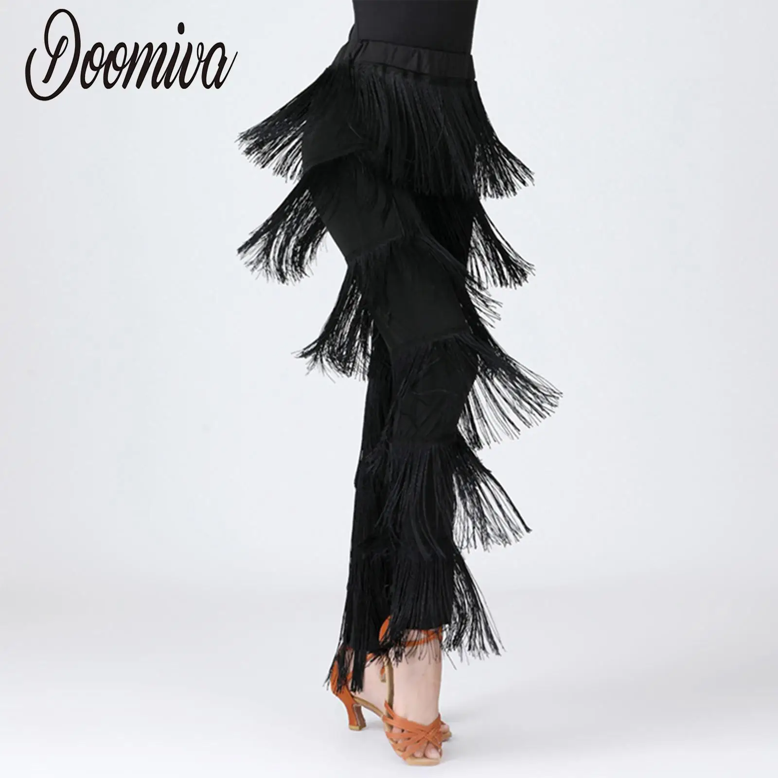 QUNINE Pantaloni da Donna Sexy in Pelle Verniciata con Cerniera sul Cavallo Leggings Pantaloni di Pelle Discoteca Bar Pole Dance Costume di Scena Pantaloni di Pelle (Nero M