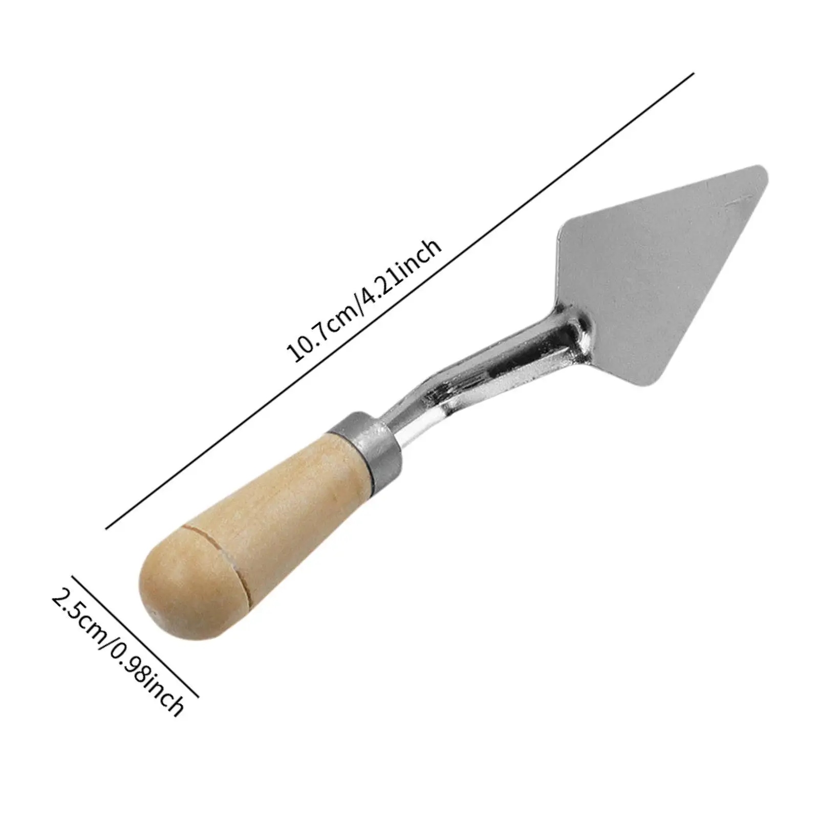 팔레트 나이프 유화용품 스테인리스 스틸 팔레트 나이프 아크릴 페인팅 아트 스미어링 케이크 데코레이팅 오일