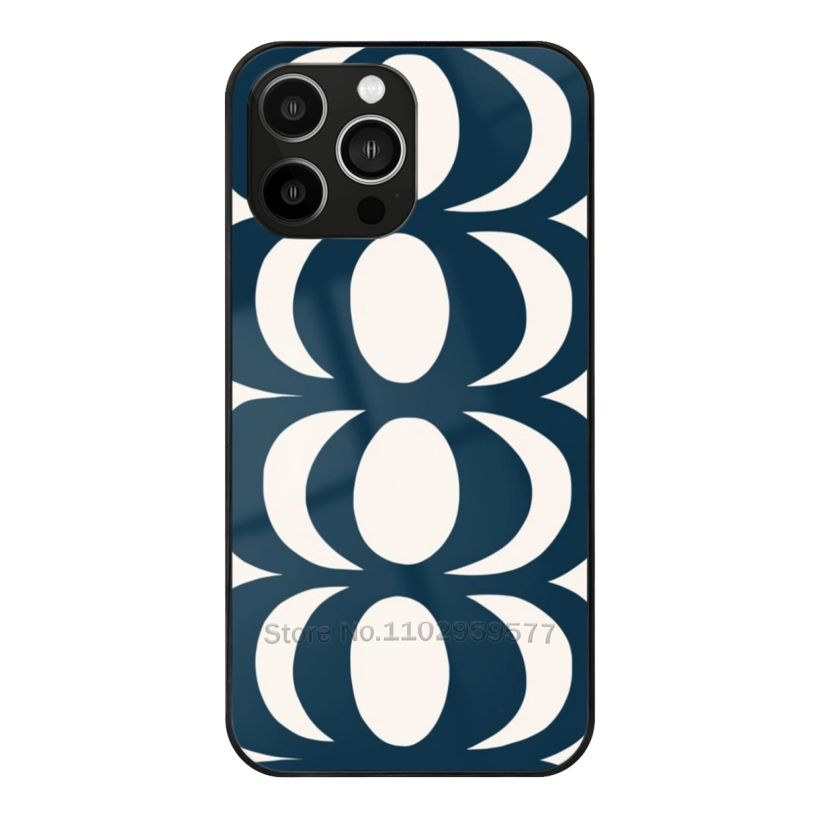 

Abstract Finnish Glass Case For Iphone 15 14 11 12 13 Pro Max X Xs Xr 6S 7 8 Plus Soft Edge Flower Floral Abstract Simple Deign