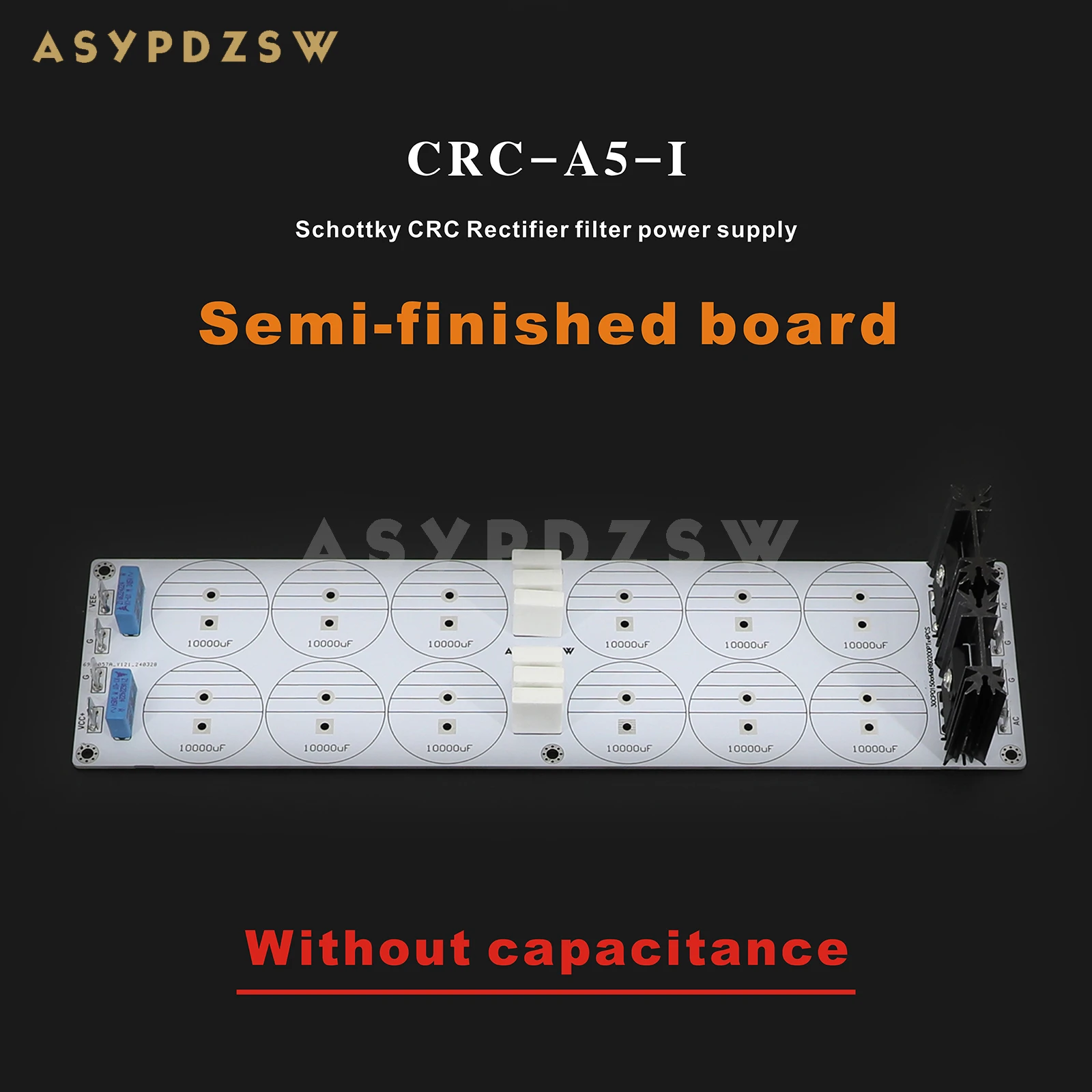 

CRC-A5-I Hi-Fi чистый усилитель класса A, выпрямитель Schottky, набор для самостоятельной сборки фильтра, полуготовая плата для PASS A3/A5
