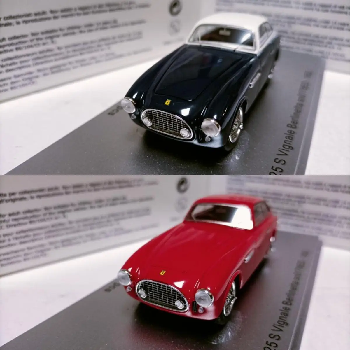 

Kess 1:43 225S Vignale Berlinetta 1952 Vintage Car Simulation Limited Edition Resin Metal Static Car Model Toy Gift