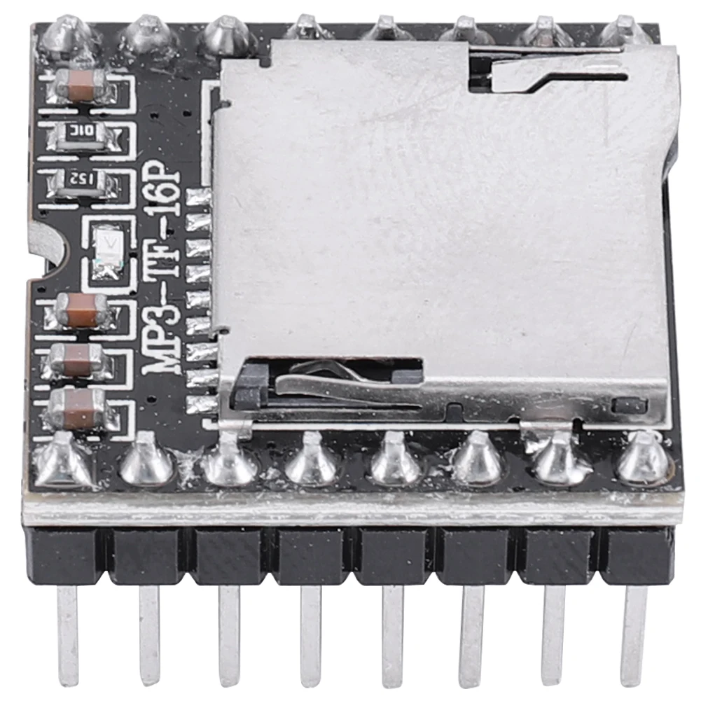 1-10PCS DFPlayer Mini MP3 Player Module Mini MP3 DF Player Audio Voice Module Board for Arduino V3.0 16P Support TF Card U-Disk