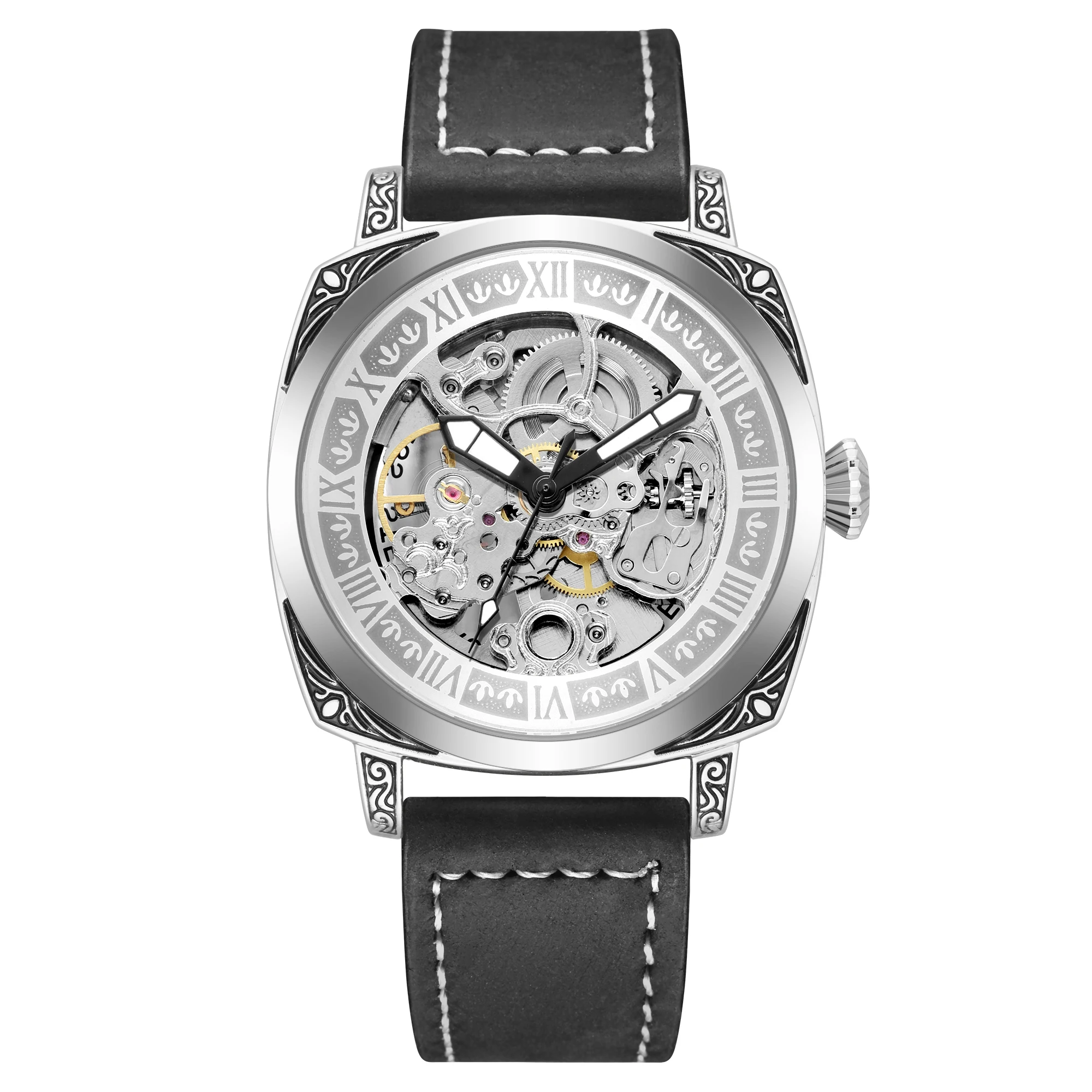Skelet Van Uitstekende Met De Hand Gemaakte Antieke Mechanische Zakhorloges Uurwerk Oud Mechanisch Horloge Hoge Resolutie En 139661868
