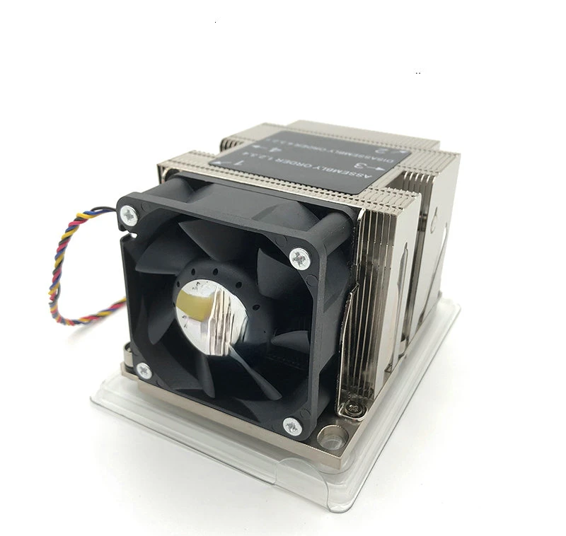 

Coolserver 2U Active 3647 Rectangular Heat Sink R82 Aluminum Fins+copper Core+3 Heat Pipes