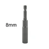 Impact Socket Magnetic Nut Screwdriver 1/4" Hex Key Drill Bit Adapter Drive Socket 5.5/6/7/8/9/10/11/12/13/14/15/16/17/18/19mm 4