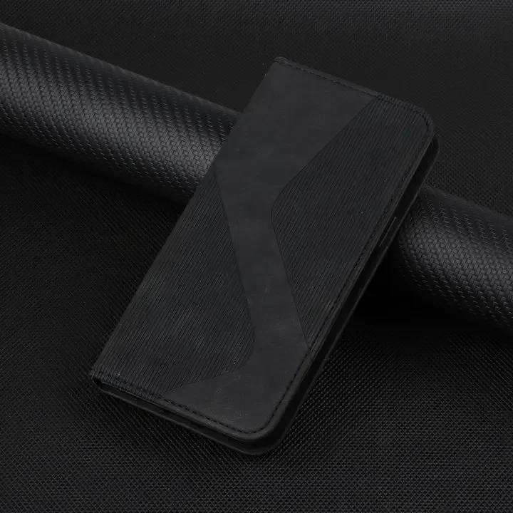 Magnetic Leather Wallet Case with NFC Compatibility
