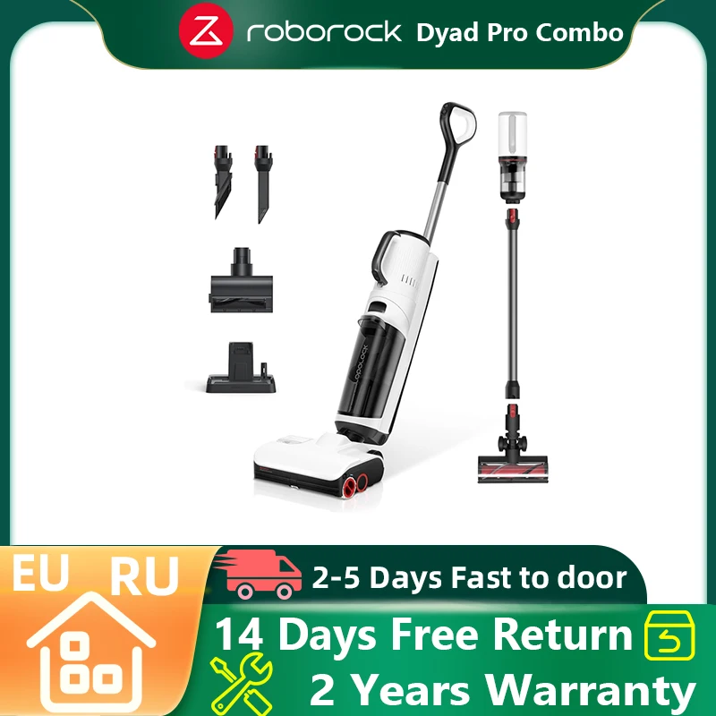 Roborock Dyad Pro Combo 5 In 1 Wet Dry Vacuum Cleaner - AliExpress