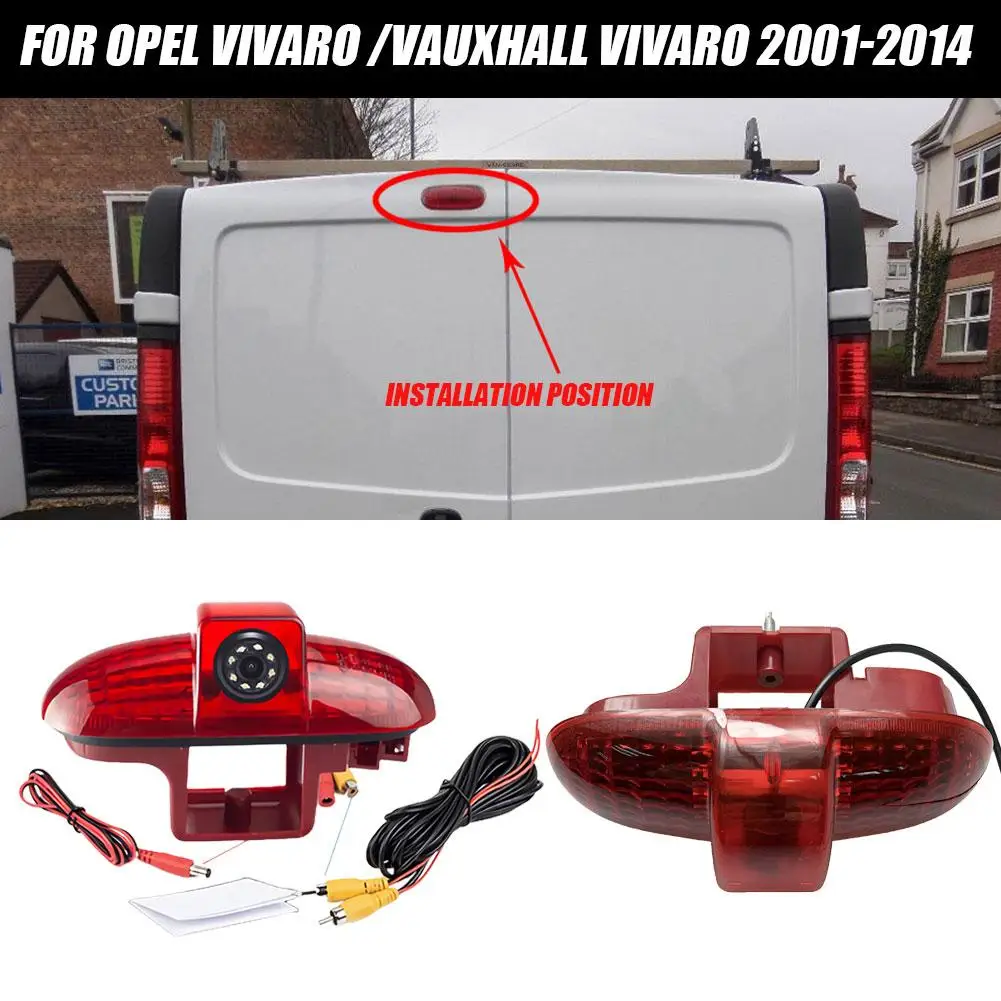 

High Mount 3rd Third Brake Stop Light High Level Rear Tail Camera For Opel Vivaro /Vauxhall Vivaro 2001-2014 For Renault Tr T0I3