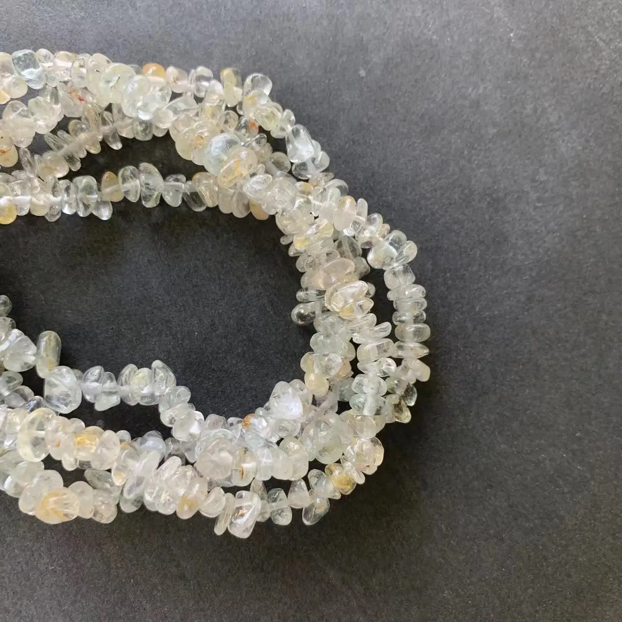 80CM Natural TOPAZ Necklace Gemstone Women High Quality Jewelry Design Handmade