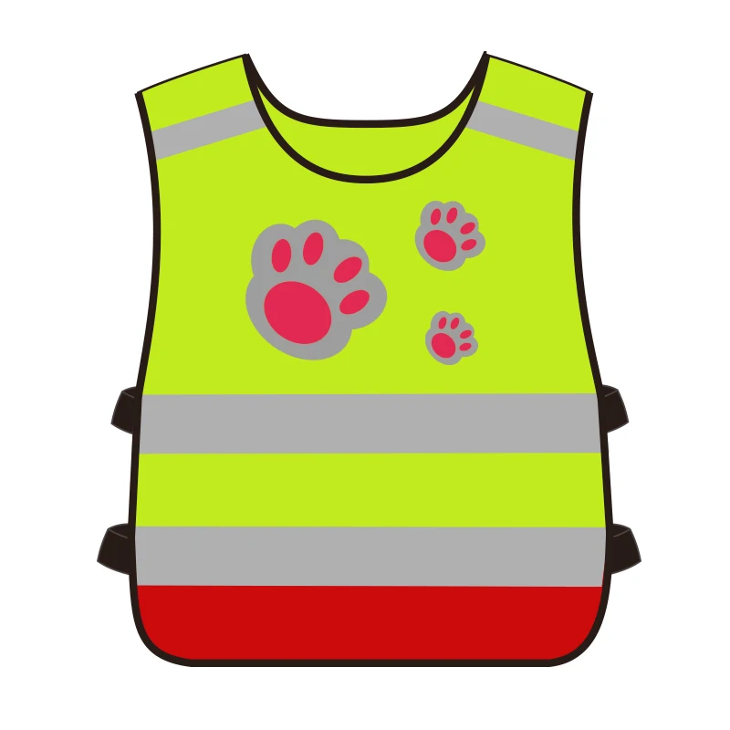 Kid Safety Vest Reflective Children Protective Gear Hi Vis Vest For Child