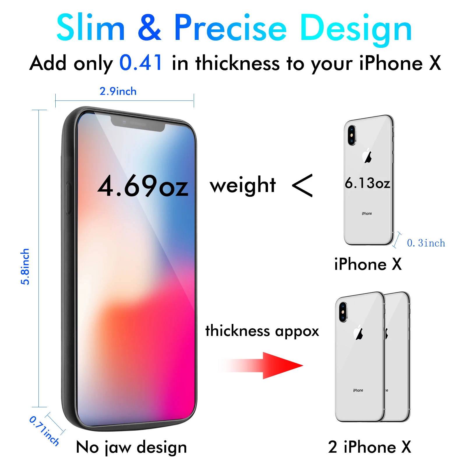 leather iphone 11 Pro Max case 6000mAh External Battery Charger Case For iPhone X XS XS Max Charging Case Portable Mobile Phones Housing For Powerbank Cover case iphone 11 Pro Max 