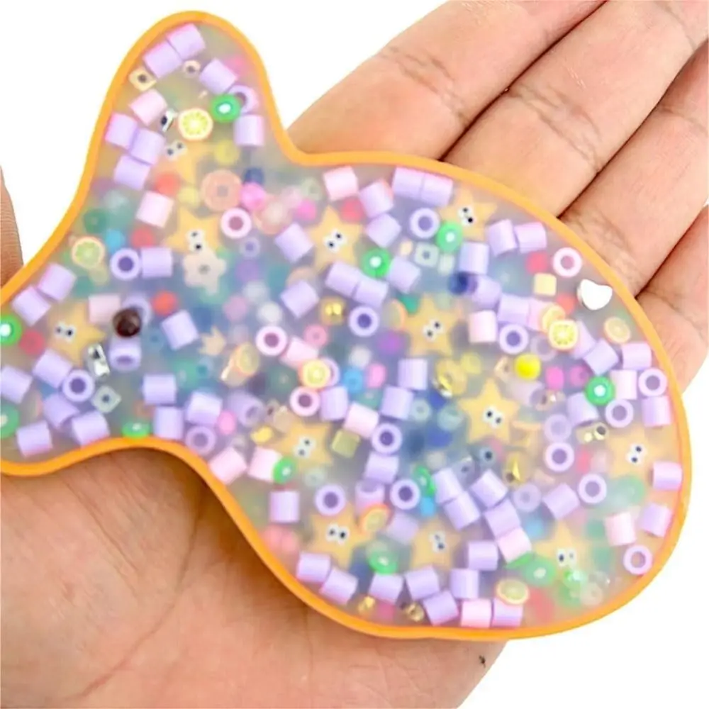 Silicone Skin Picking Fidget Toy Anxiety Toy Pad Stress Relief Duck Picky Pad Sensory Trichotillomania Decompression Fidget Toys Stress Relief Toys