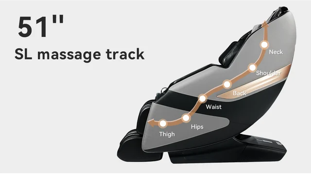 Alternative view of 4d Massage Chair Real Relax Massage Chair Full Body Zero Gravity