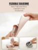 Silicone Magnetic Closure Travel Cosmetic Bag Makeup Brush Bag 5