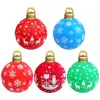 Large PVC New Year Gift Inflatable Toys Hanging Ornament Christmas Decorations Christmas Balls Xmas Tree 1