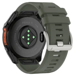 Premium QuickFit Watchband for Garmin Fenix Series - Durable and Stylish Strap Bracelet (Army green)