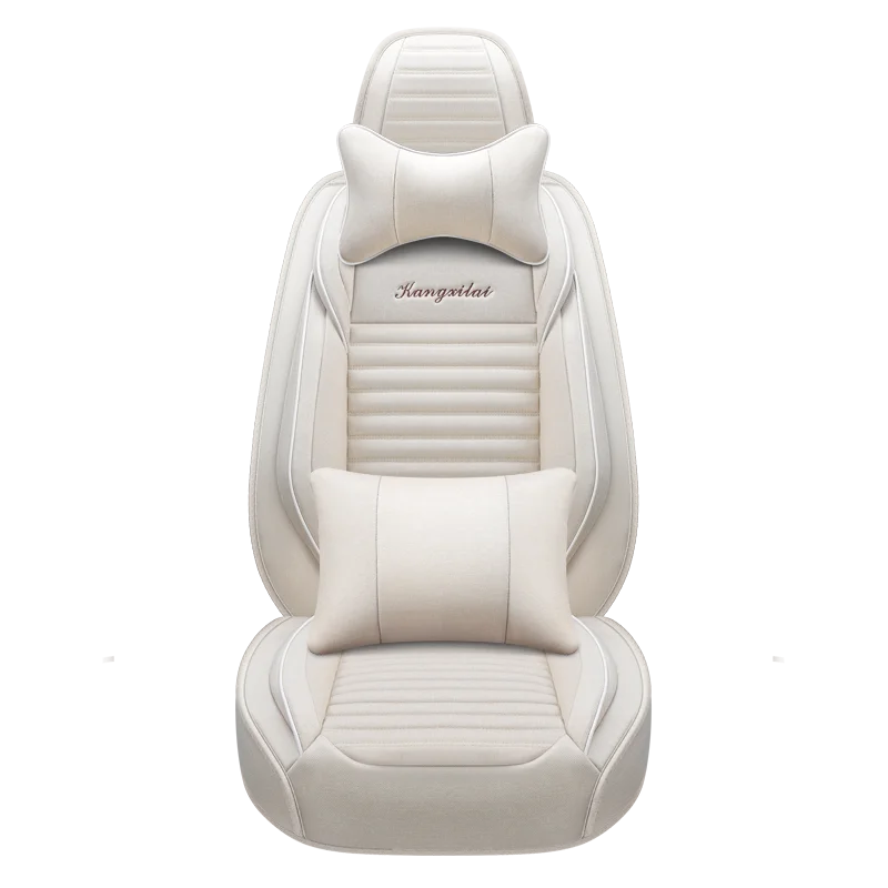 

Car Seat Cover Four Seasons Universal Car Linen Seat Cushion Spring And Summer Cartoon Car Seat Cover All Surrounded Fabric
