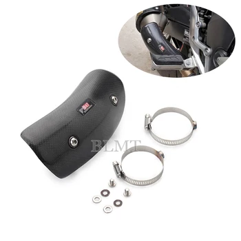 ท่อเชื่อมต่อกลางท่อไอเสียรถจักรยานยนต์ พร้อมแผ่นกันความร้อนคาร์บอนไฟเบอร์ สำหรับ Z900 z750 1