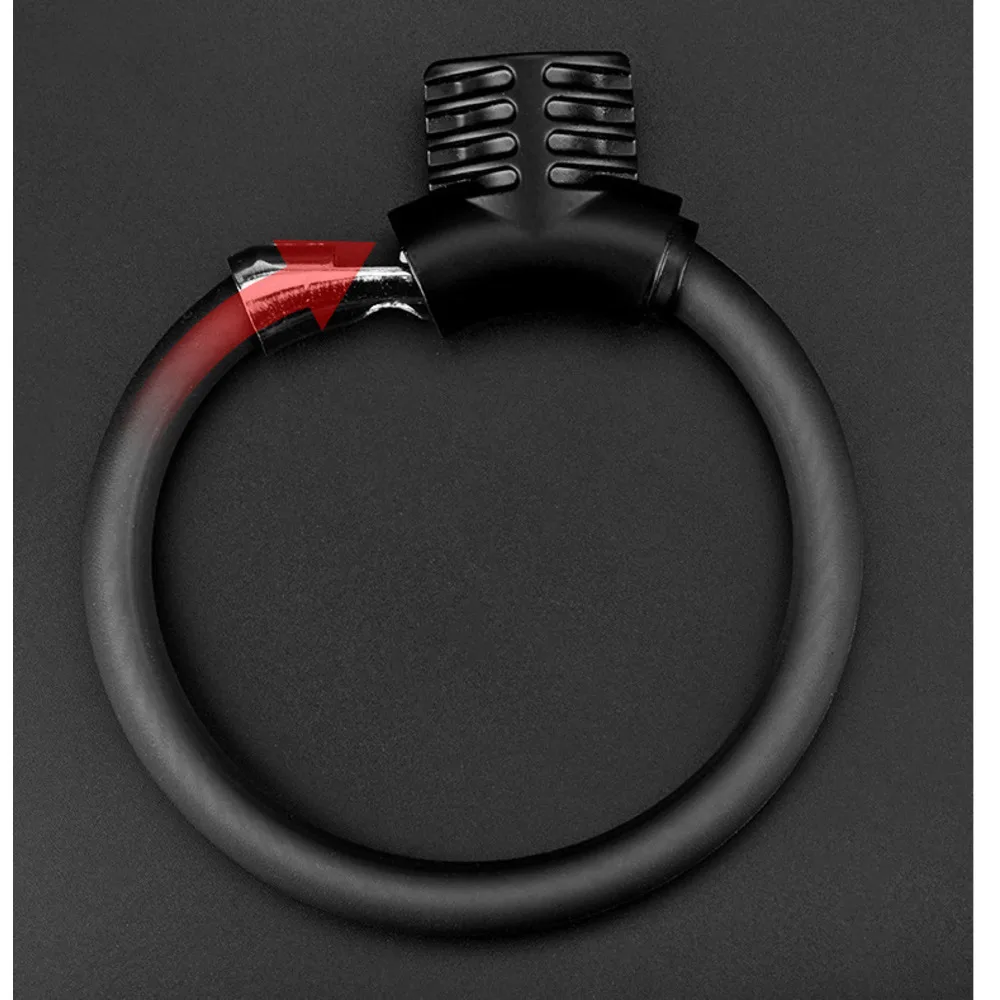 Anello antifurto bicicletta portatile mini sicurezza pagaia Bold Cable Lock_voghion.com