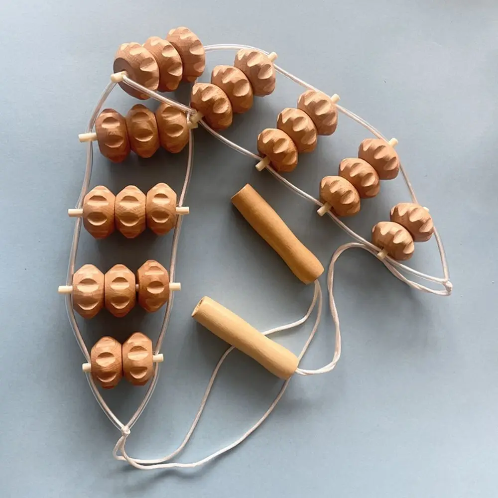 Massaggiatore manuale in legno anti-cellulite per il corpo_voghion.com
