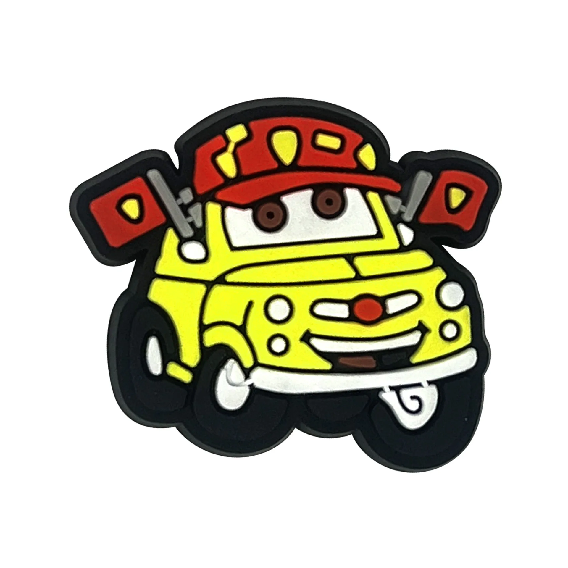 9-41PCS 디즈니 자동차 라이트닝 맥퀸 굴삭기 신발 참 믹스 도매 PVC 장식 버클 분리형 방수 크리스마스 선물
