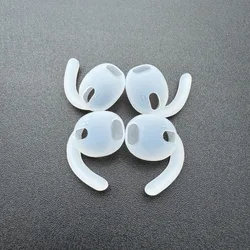 Silicone Ear Tips - Soft and Comfortable Earbuds (2 Pairs) (Transparent-2 Pairs)