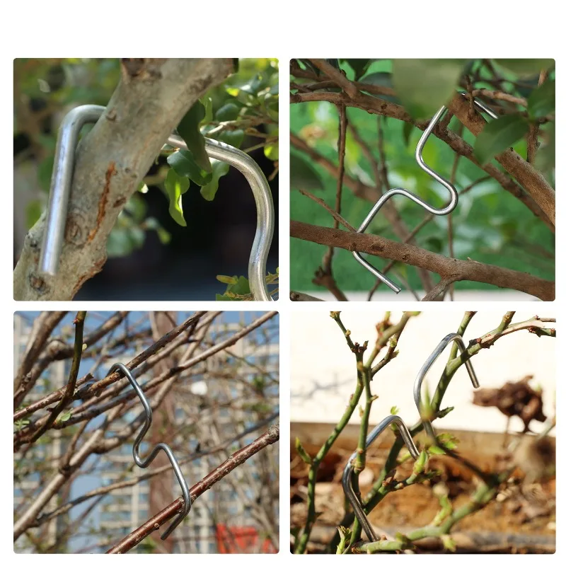 Reusable Branch Limb Spreader Trees Fixator Bonsai Branch Bende Clamps Fruit Tree Support Holder for Grape Plants Vine Trainers
