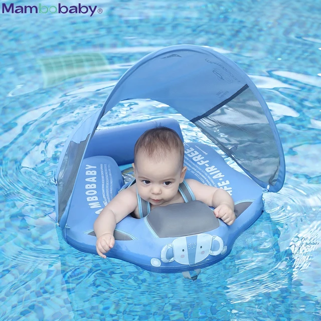 Bouée Bébé gonflable avec parasol Anneau de Natation pour bébé Bébé Siège  De Piscine pour Bébé Enfants