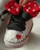 Dollbling Polka Dot Little Cutie Star Sneaker Sparkle Baby Canvas Shoes Stunning Pram 0-1Y Princess girl Sneaker walkers 4