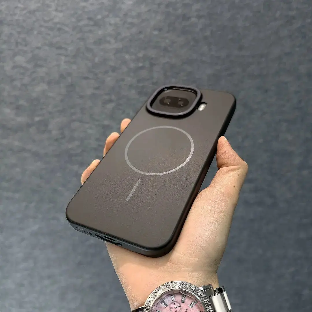 Sleek Magnetic Ring Protective Case - Ultra-Thin Skin Friendly Bumper Cover