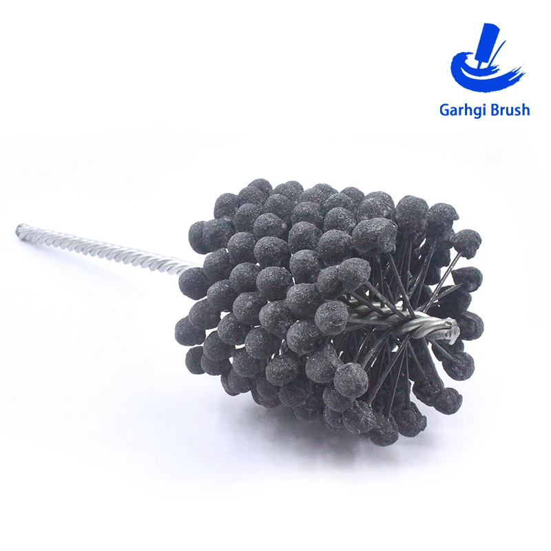 FIex Hone Brushes 실린더 호닝 도구 실리콘 카바이드 연마재 4-1/8 [105mm] 120Grit 자동차 엔진 디버링 연마 파워 드릴