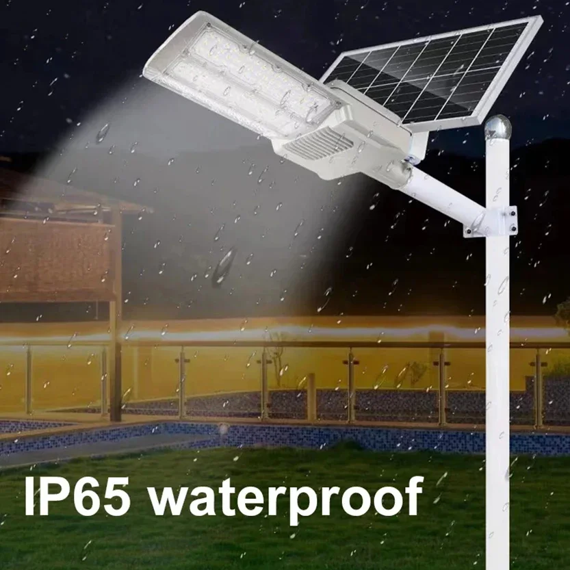 2000w Solar Street Lamp Outdoor Solar Light Waterproof Sports Remote Control Safety Lighting Garden Decoration Gardening solar outdoor lamp