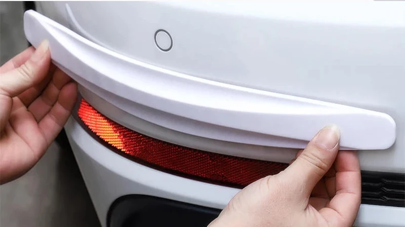 Körper Scratch Guard Anti-Scratch Schutz Band Auto Stoßstange Anti-kollision Streifen Tür Streifen Schutz Lip Aufkleber Schutz streifen – Detail 5