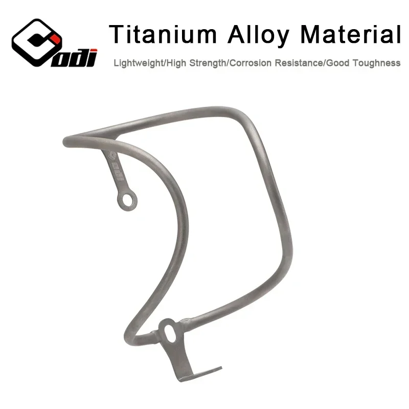 Ultralight 18g Titanium Alloy Bicycle Water Bottle Cage - Durable MTB & Road Cycling Cup Holder