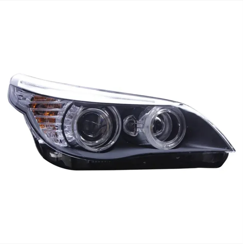 

Upgrade HID Xenon Head Lamp LED Angel Eyes DRL For Led Headlights E60 2003-2010