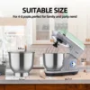 120V US plug CHEFTRONIC Stand Mixer, 5.5 Qt  Electric Household Stand Mixer - 500W 6+P Speed, blender machines,kitchen and home 2