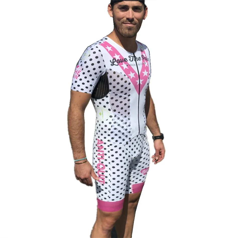 

Love The Pain Triathlon Suit Mojo Bike Jumpsuit Men Cycling Jersey Set Skinsuits Pro Team Clothing Roupa Maillot Ciclismo Hombre
