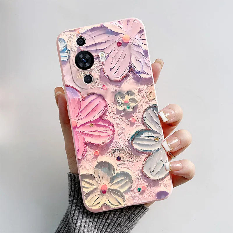 Cute Cat & Puppy Dog Soft Silicone Phone Case - Cartoon Design Cover for 6.7 and 6.78 Smartphones