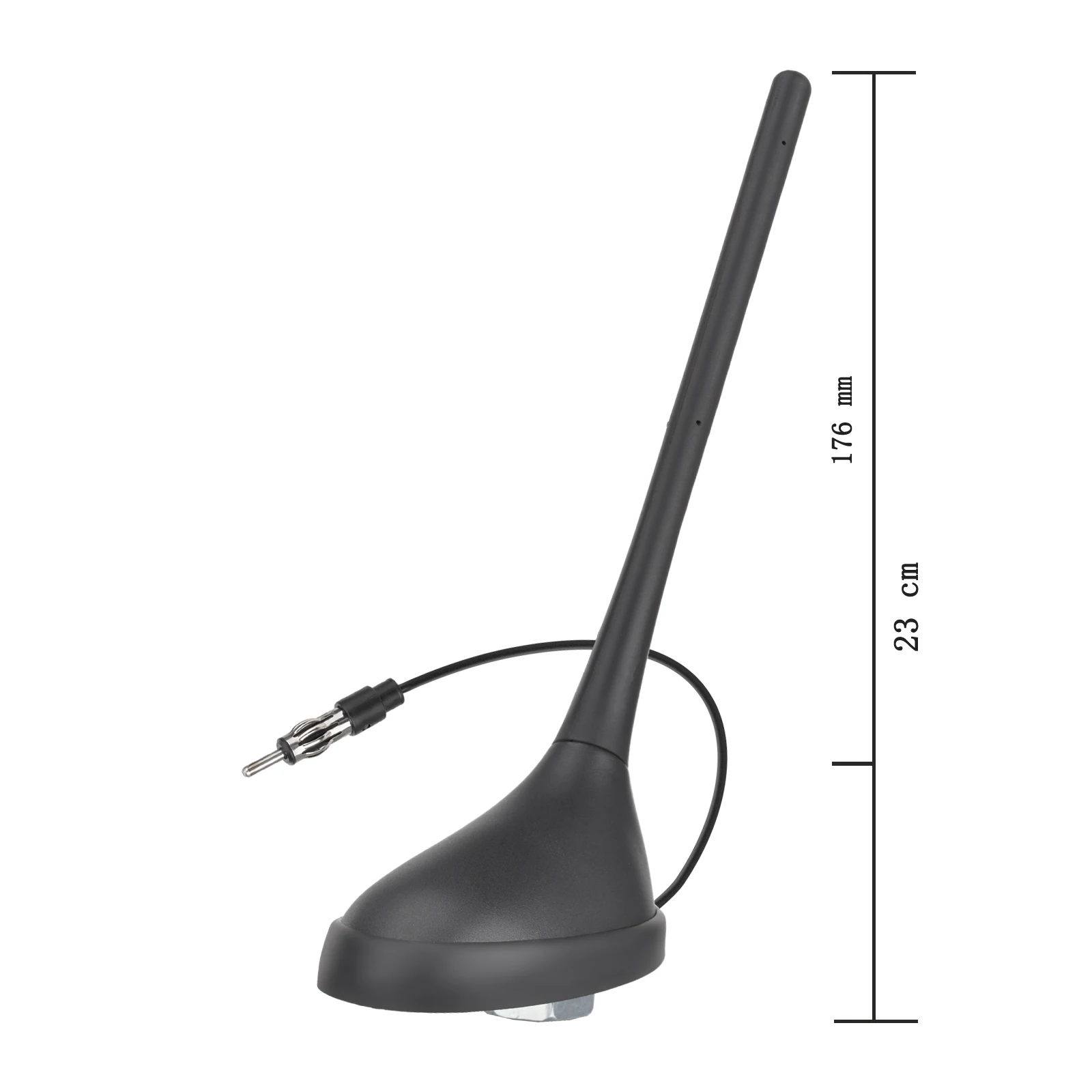 Universal Car Short FM Antenna Replacement for Vehicle Stereo