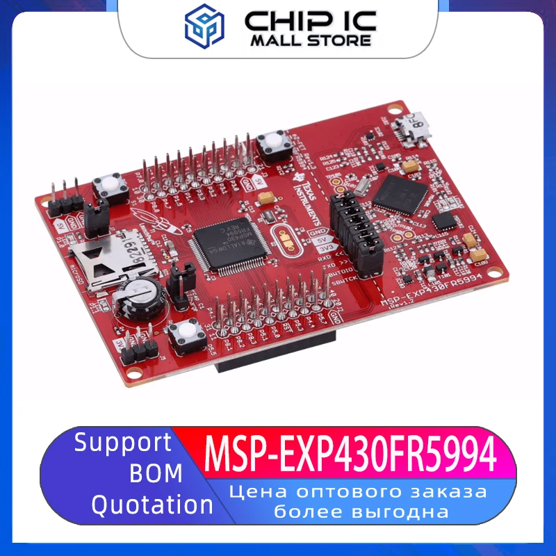 Msp-Exp430Fr5994 Muslimate Launchpad Development Kit Development Board Nuovo Da Stock