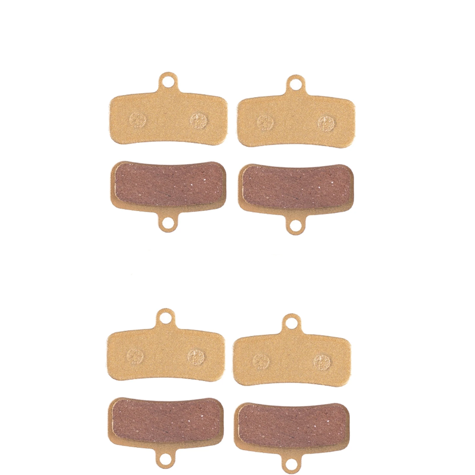 4 Pairs Bicycle Brake Pads For SHIMANO D03S D02S Saint BR-M810 BR-M820 Deore XT BR-M8020 BR-M8120 Metal Brake Sheeet