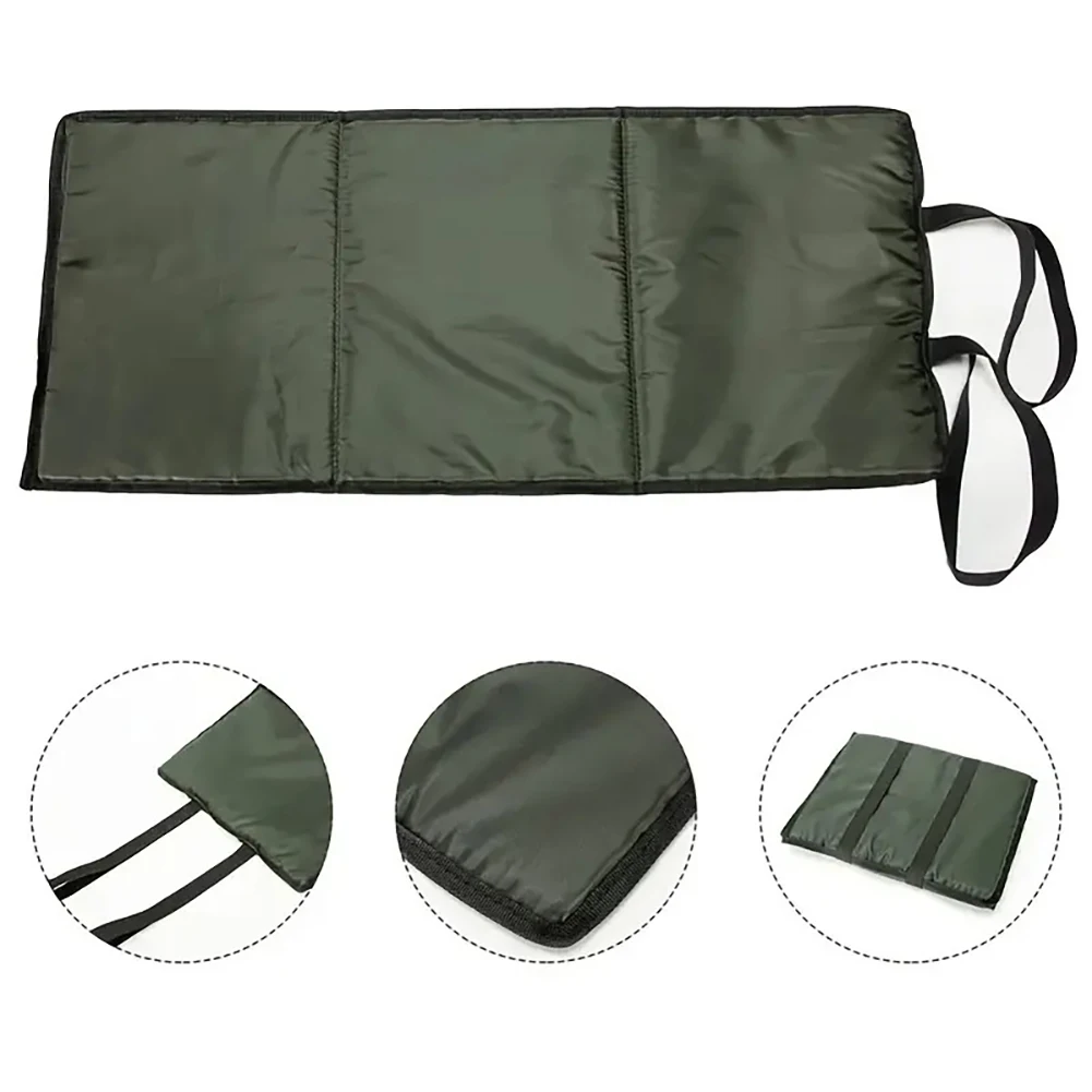 80*35CM Multi-Functional 3-Fold Unhooking Mat Fishing Accessories Protection Pad Waterproof Fishing Sponge Seat Cushion