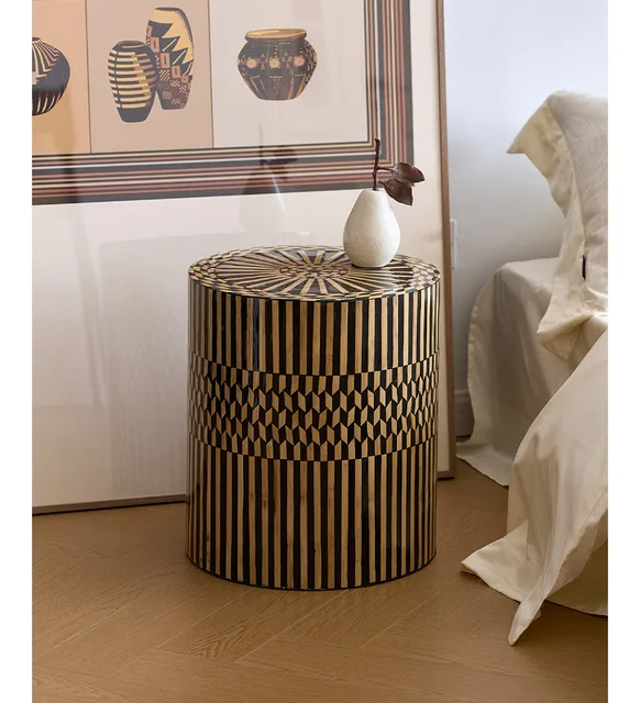Striata Geo Side Table 16 Striata Geo Side Table 16