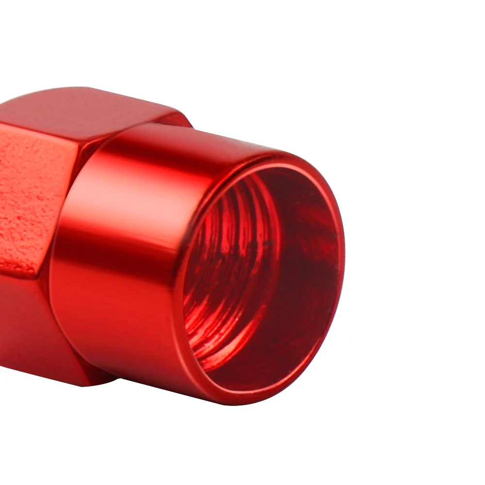 Premium Metal Alloy Tire Valve Caps - Set of 4 Dust Protection Covers