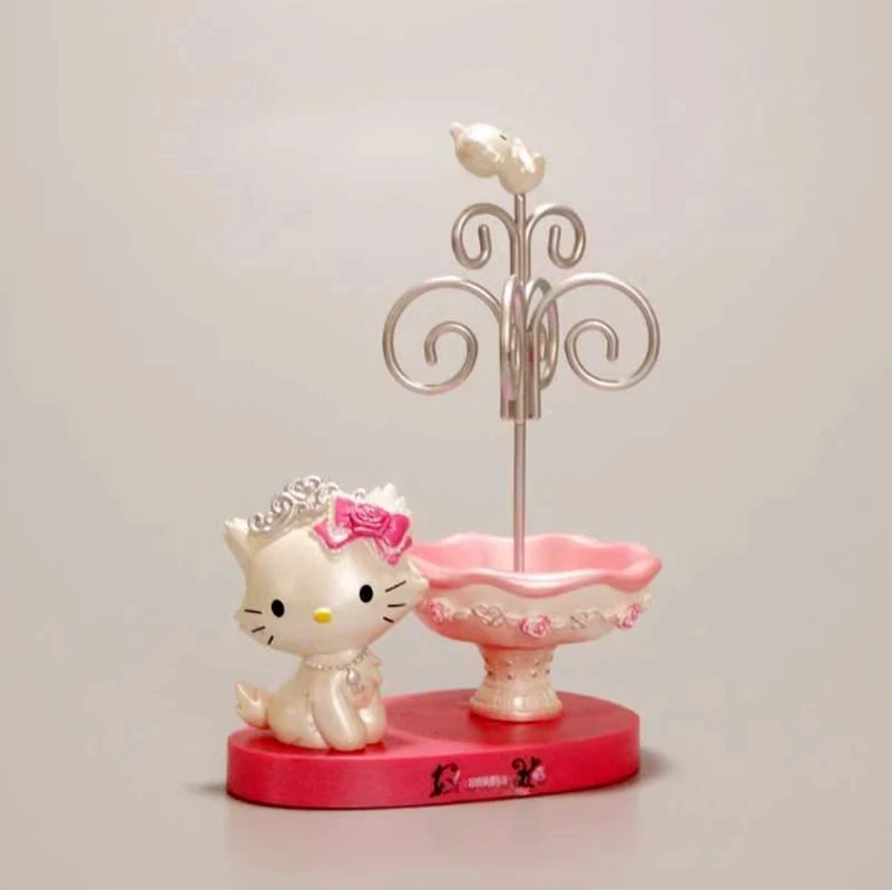 Vintage Katzen-Schmuckkästchen, handgefertigtes Spielzeug, Katzen-Aufbewahrungsbox, Schreibtisch-Ornament, Geburtstagsgeschenk für Mädchen, Souvenir