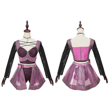 Costume da Cosplay del Musical di Cleaves, Uniforme di Aragon, Katherine Howard, Catherine Parr, Jane Anne per Halloween